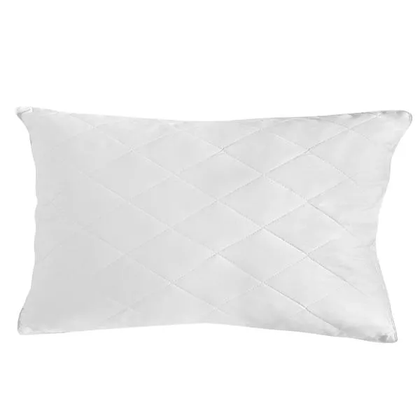 500GSM Goose Feather Down Quilt & Bamboo Quilted Pillow Set | Single | White