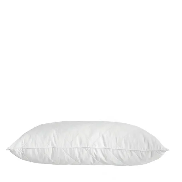 500GSM Goose Feather Down Quilt & Bamboo Quilted Pillow Set | Single | White