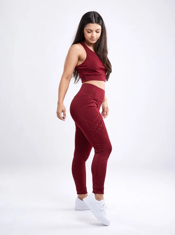 Activewear Racerback Lightweight Crop Tank Top