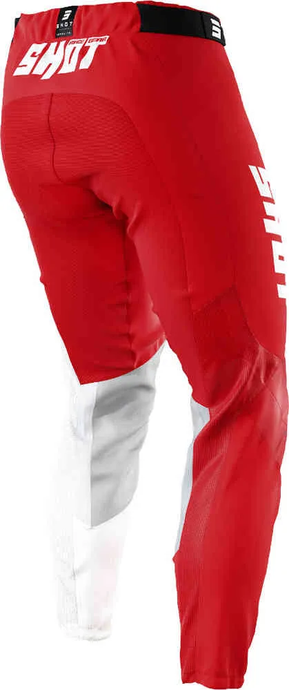 Aerolite Gradient Shot Motocross Pants, Red/White/Black