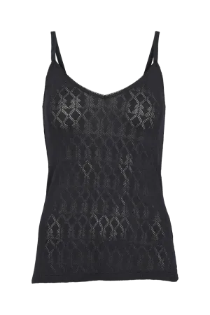 Ana Strap top - Black