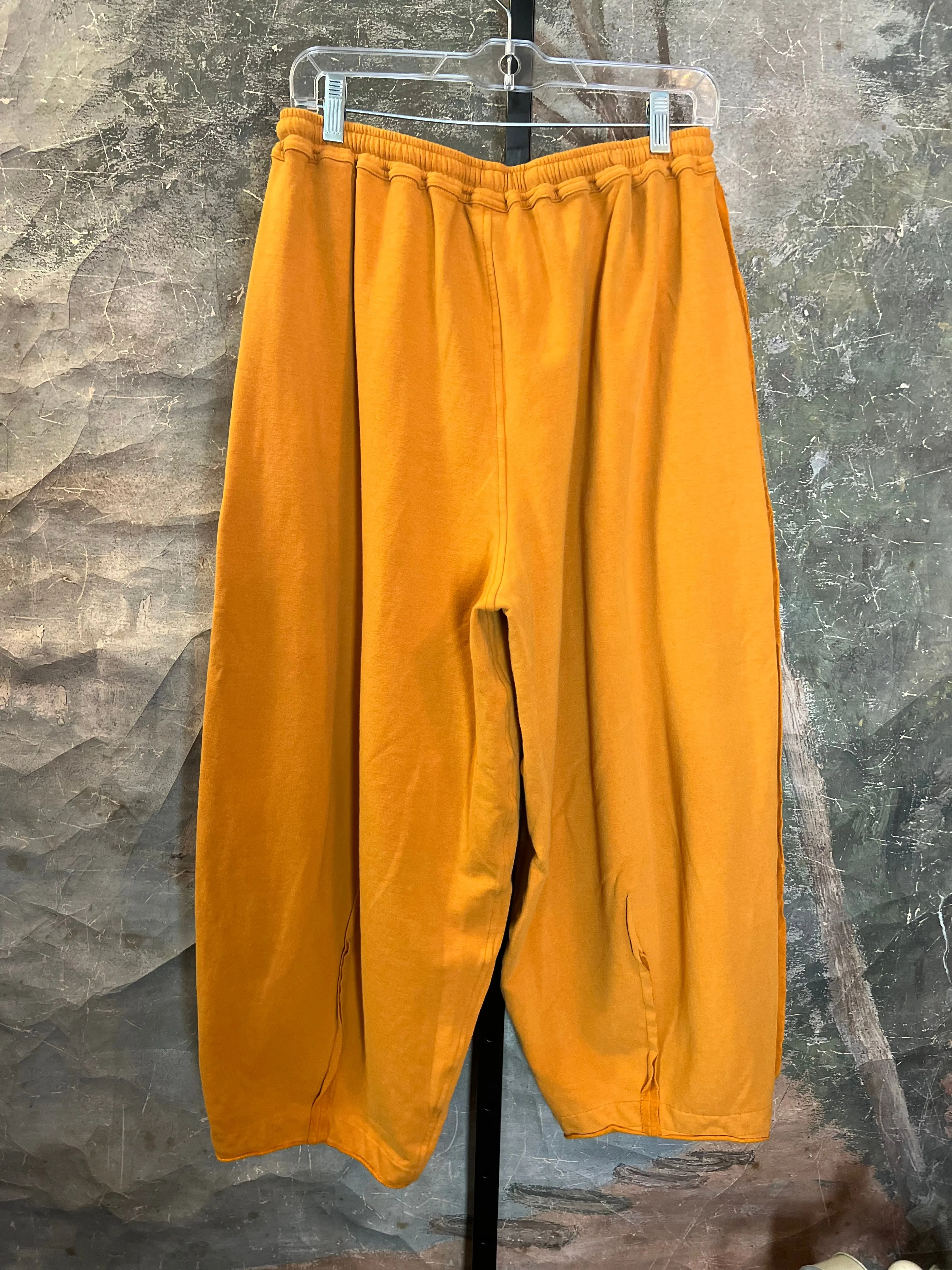 CB1373 Fleece Detail Pant-Caramel