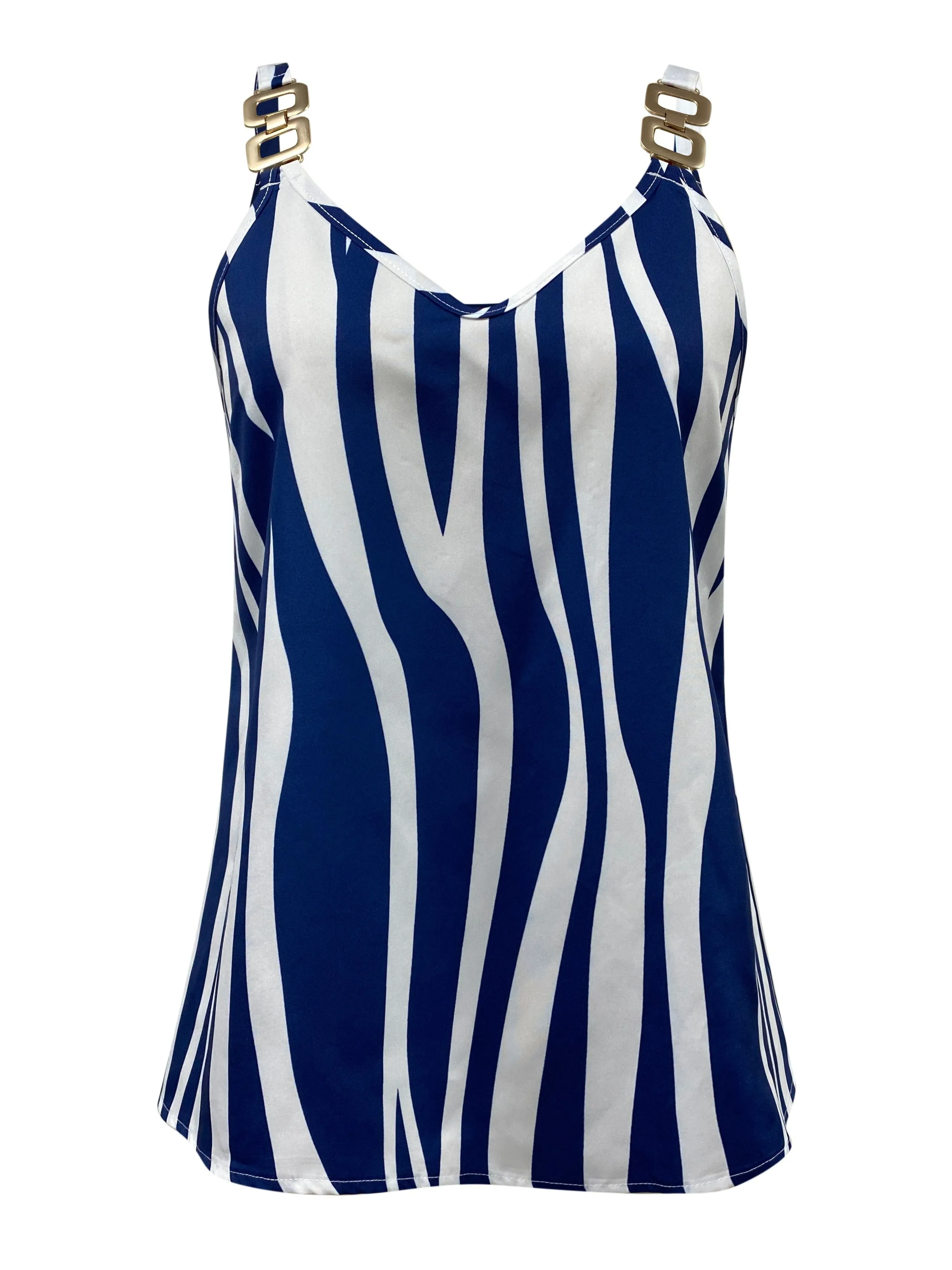 Chic Color Block Cami Top MustHave Summer Fashion Staple