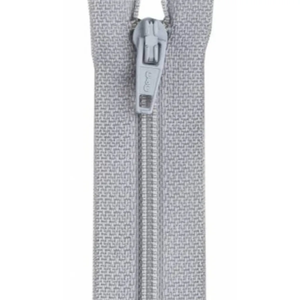 Coats All-Purpose Plastic Zipper 7in Nugrey