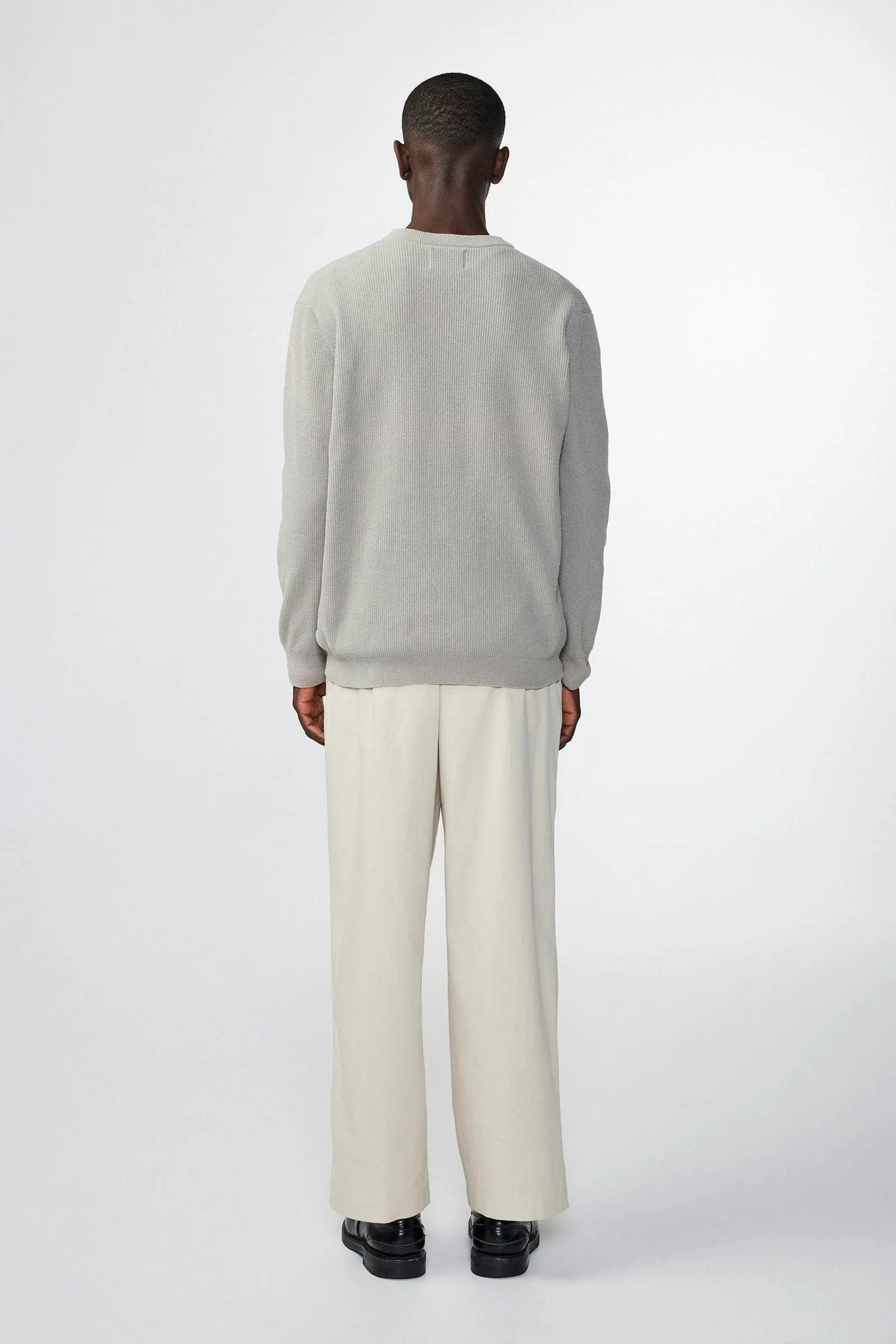 Danny Lightweight Sweater - Fog