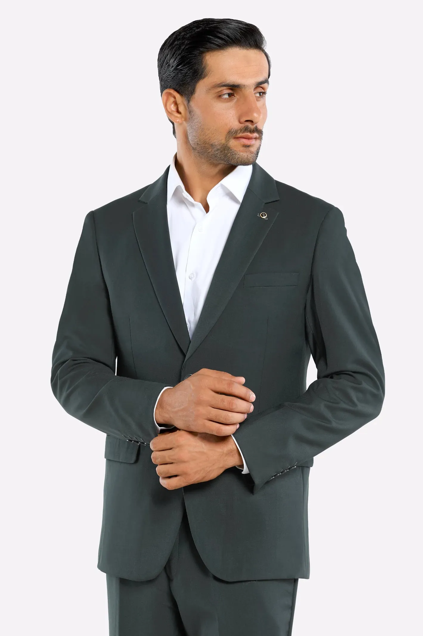 Green Formal 2PC Suit