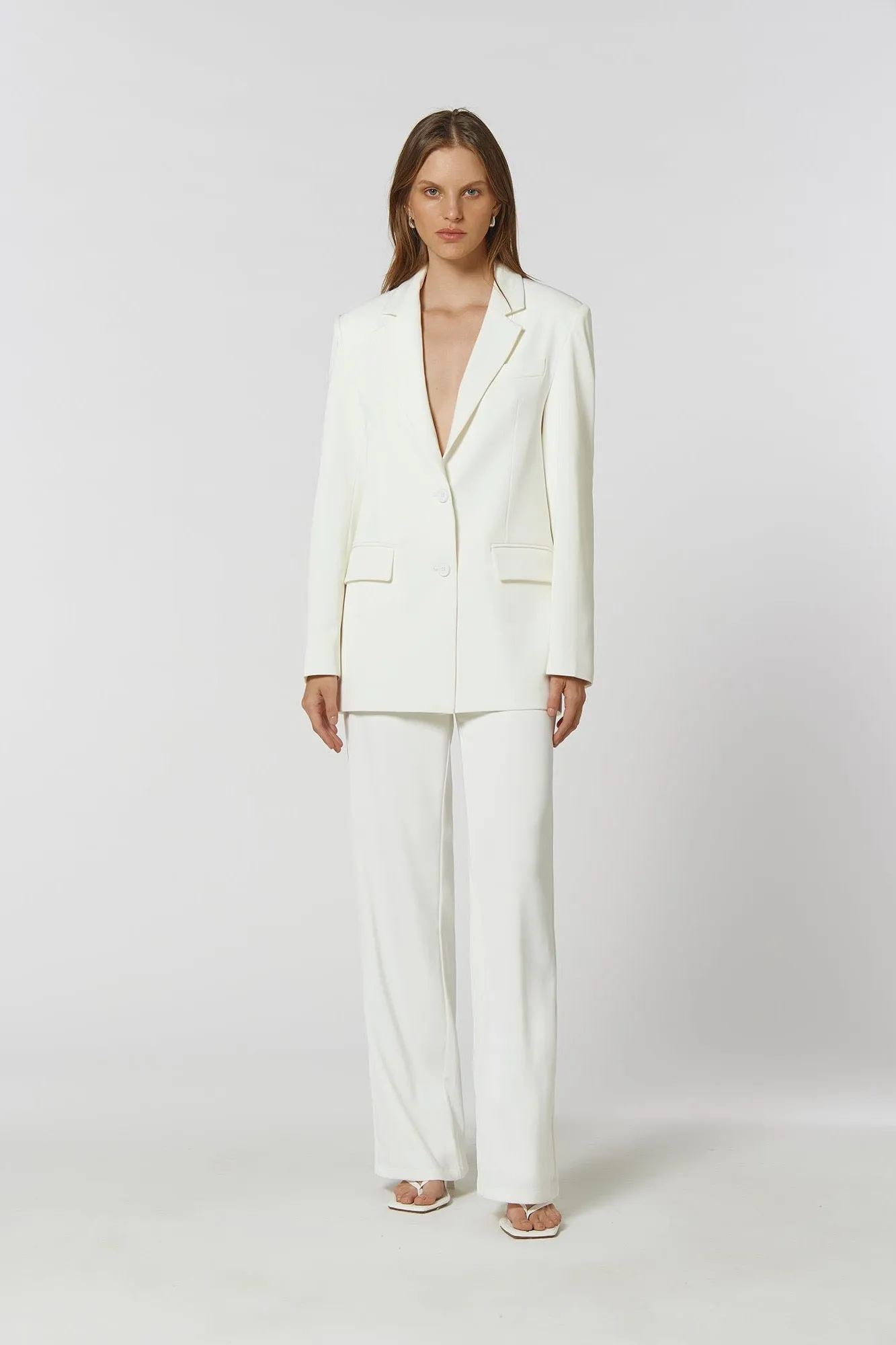 Kianna Joslyn Blazer - Ivory
