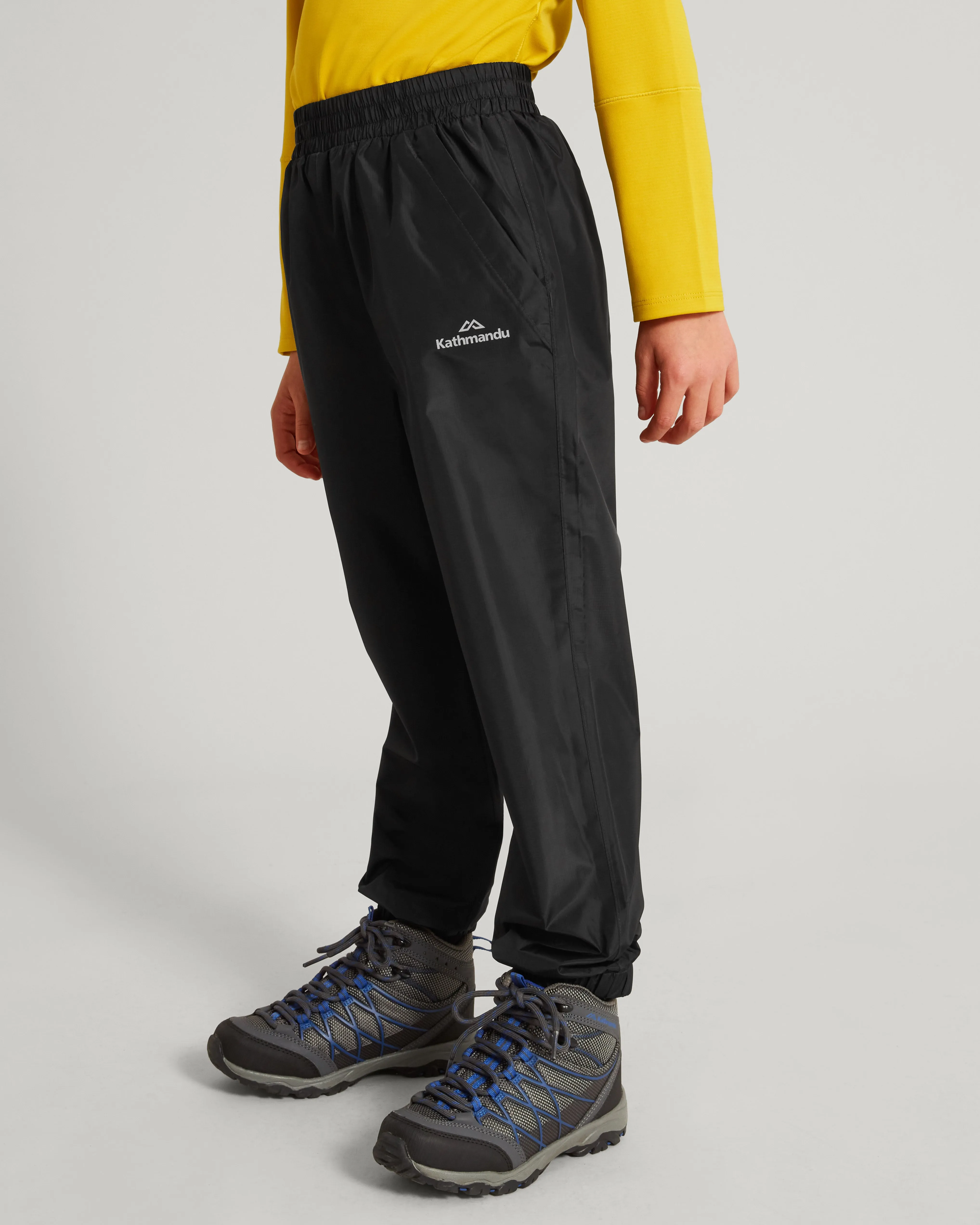 Kids' Pocket-it 2-layer Rain Pants - Black