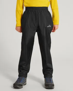 Kids' Pocket-it 2-layer Rain Pants - Black
