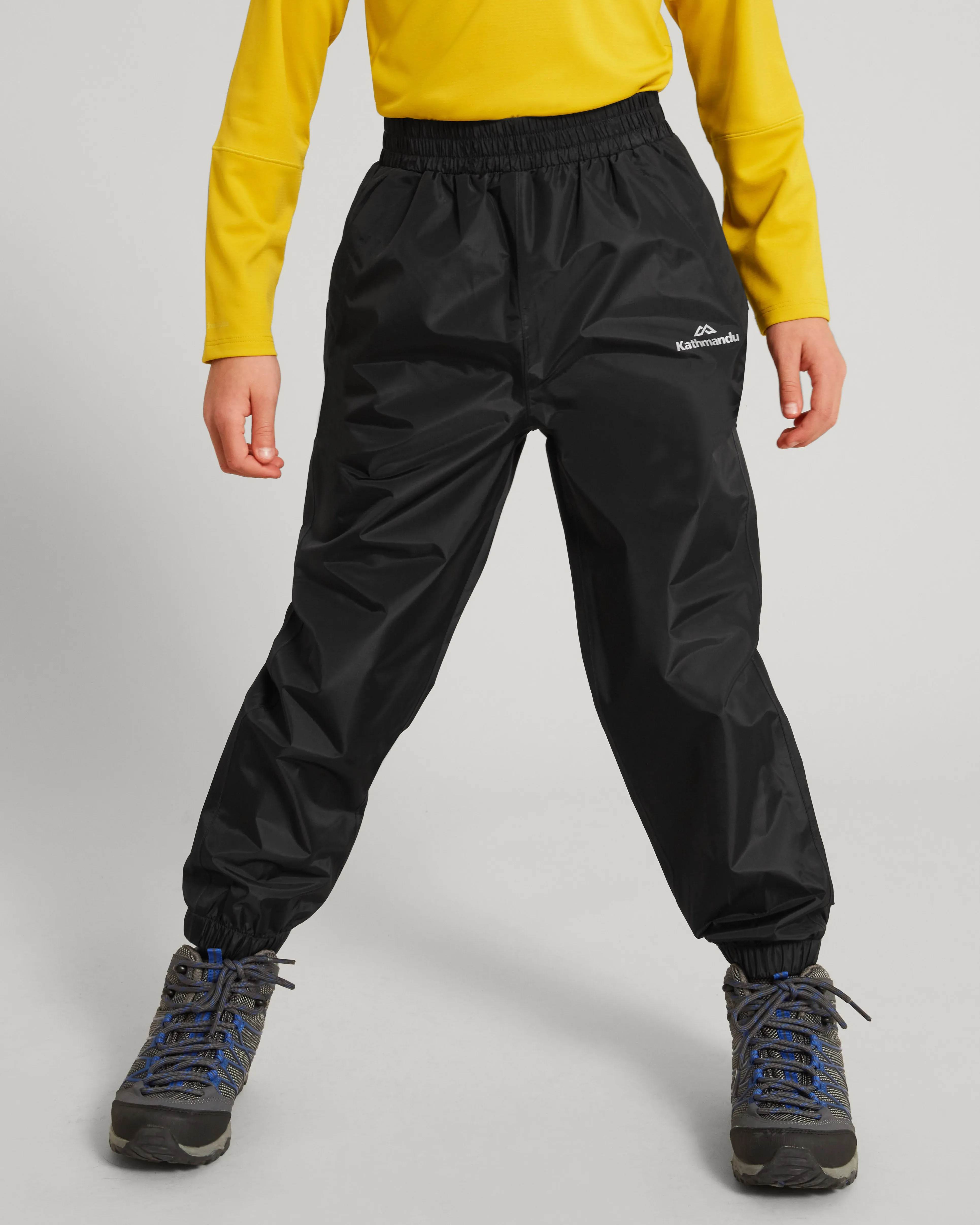 Kids' Pocket-it 2-layer Rain Pants - Black