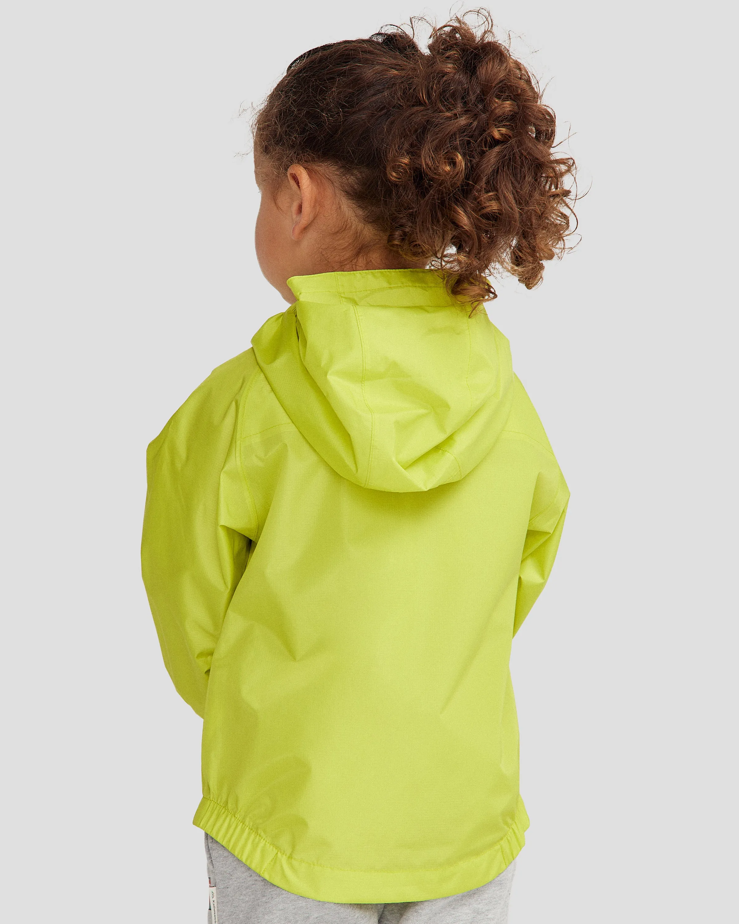 Kids Pocket-it 2L Rain Jacket v4 - Bright Moss