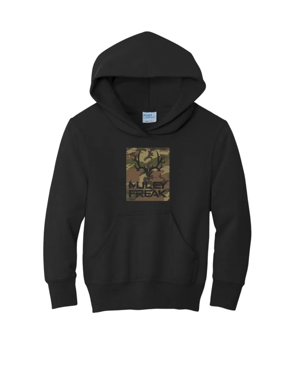 Kid's Stacked Camo Hoodie
