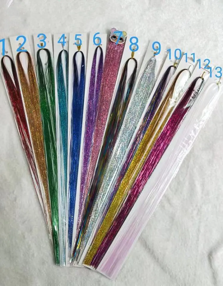 Laser Hair Color Hair Extension Wig – Vibrant & Trendy Colors