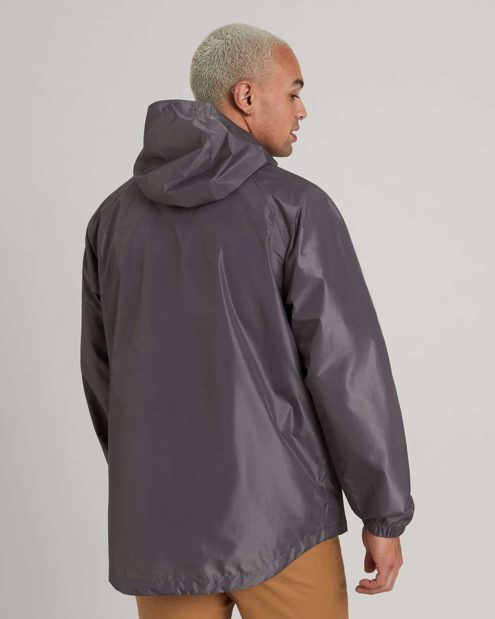 Men's Pocket-it 2-layer Rain Jacket - Light Quartz