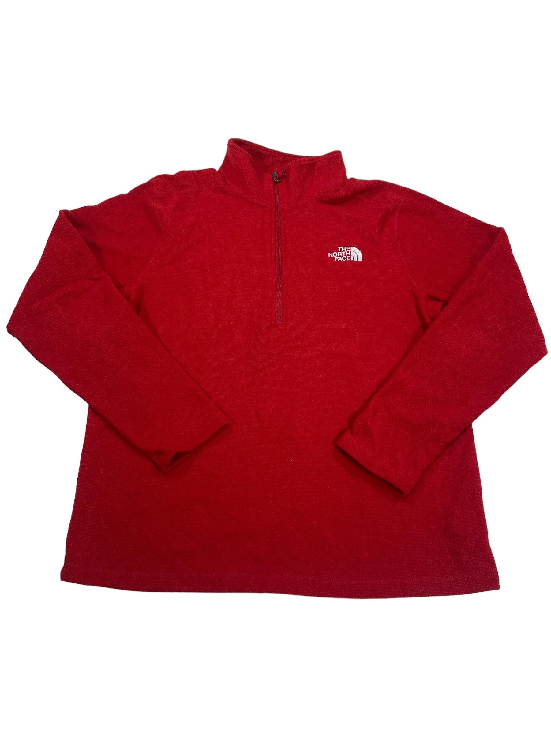Mens Textured Cap Rock 1/4 Zip Fleece