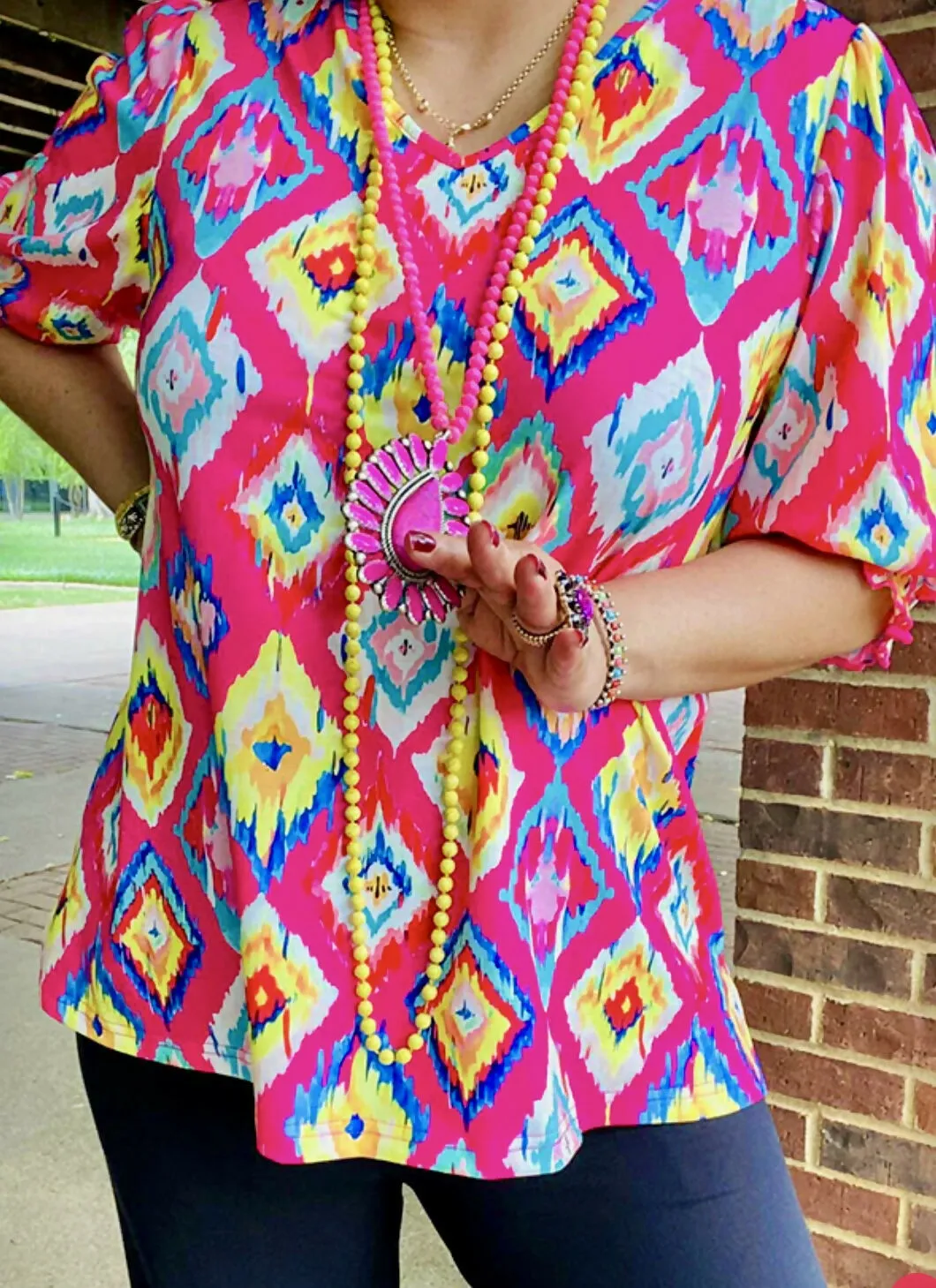 Misti Aztec Top