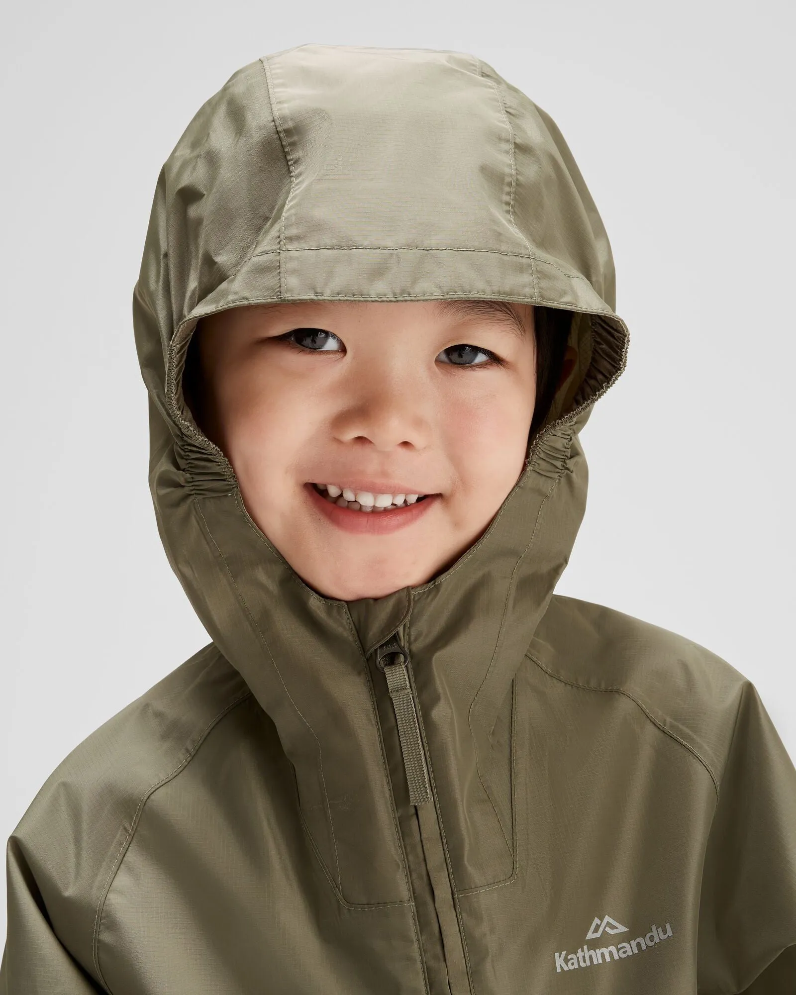 Pocket-it 2L Kids Rain Jacket v4 - Beech