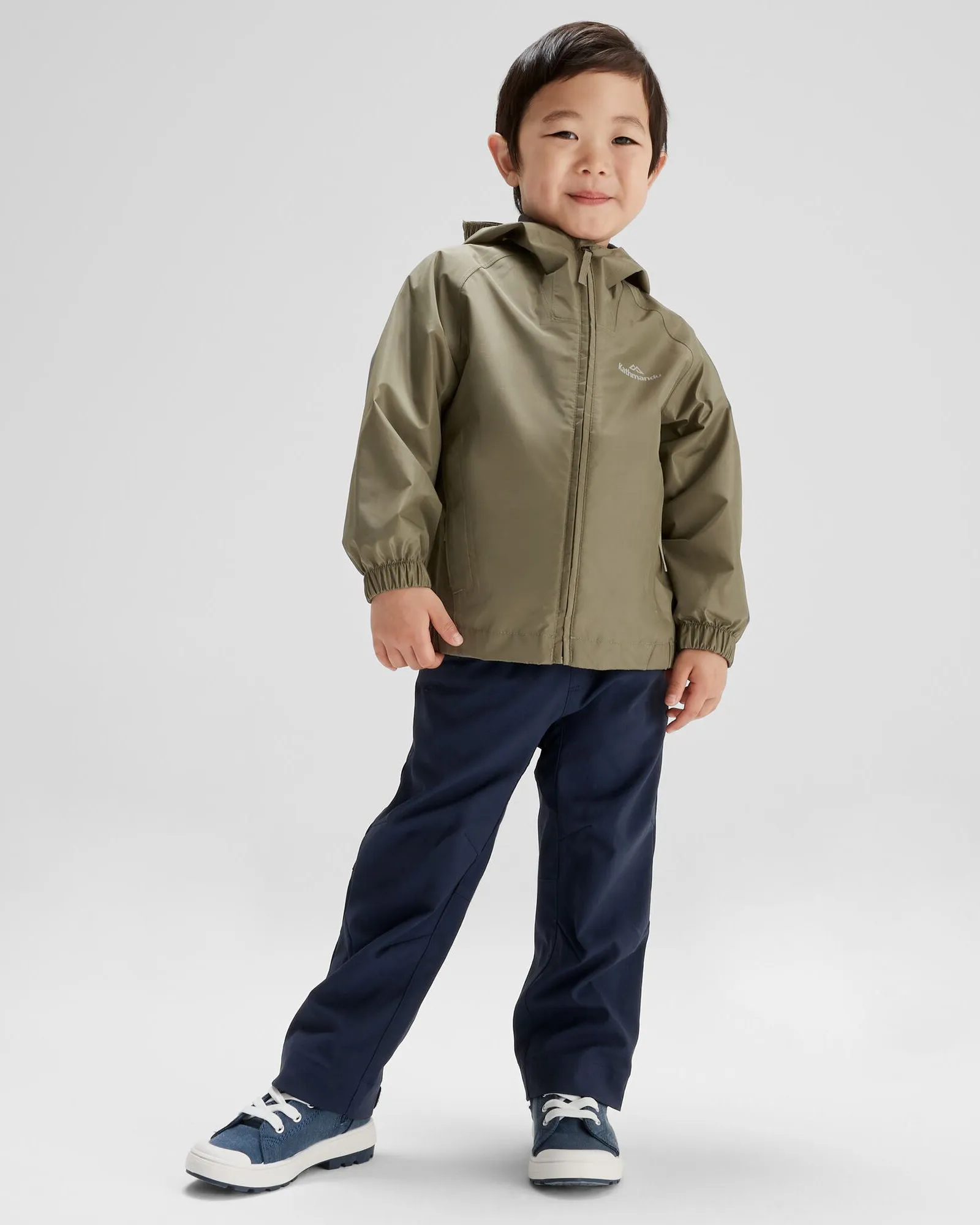 Pocket-it 2L Kids Rain Jacket v4 - Beech