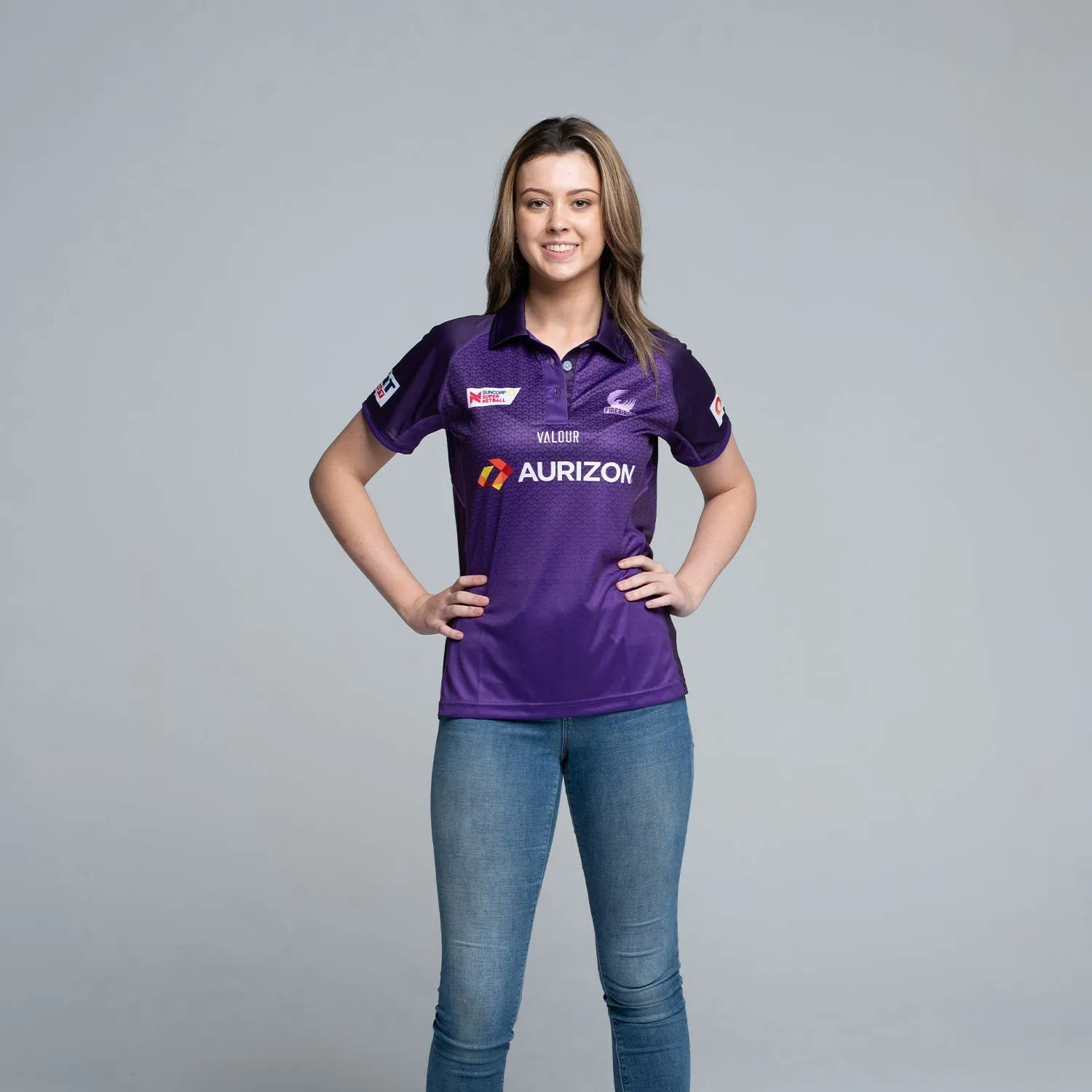 Queensland Firebirds Womens Replica Polo