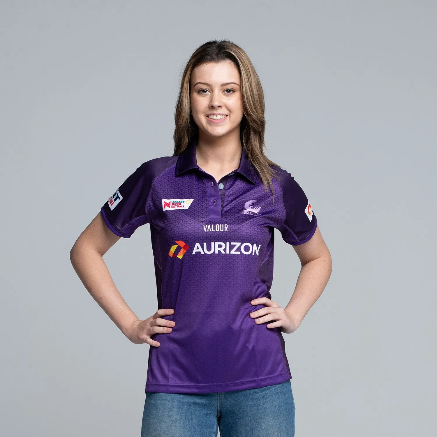 Queensland Firebirds Womens Replica Polo