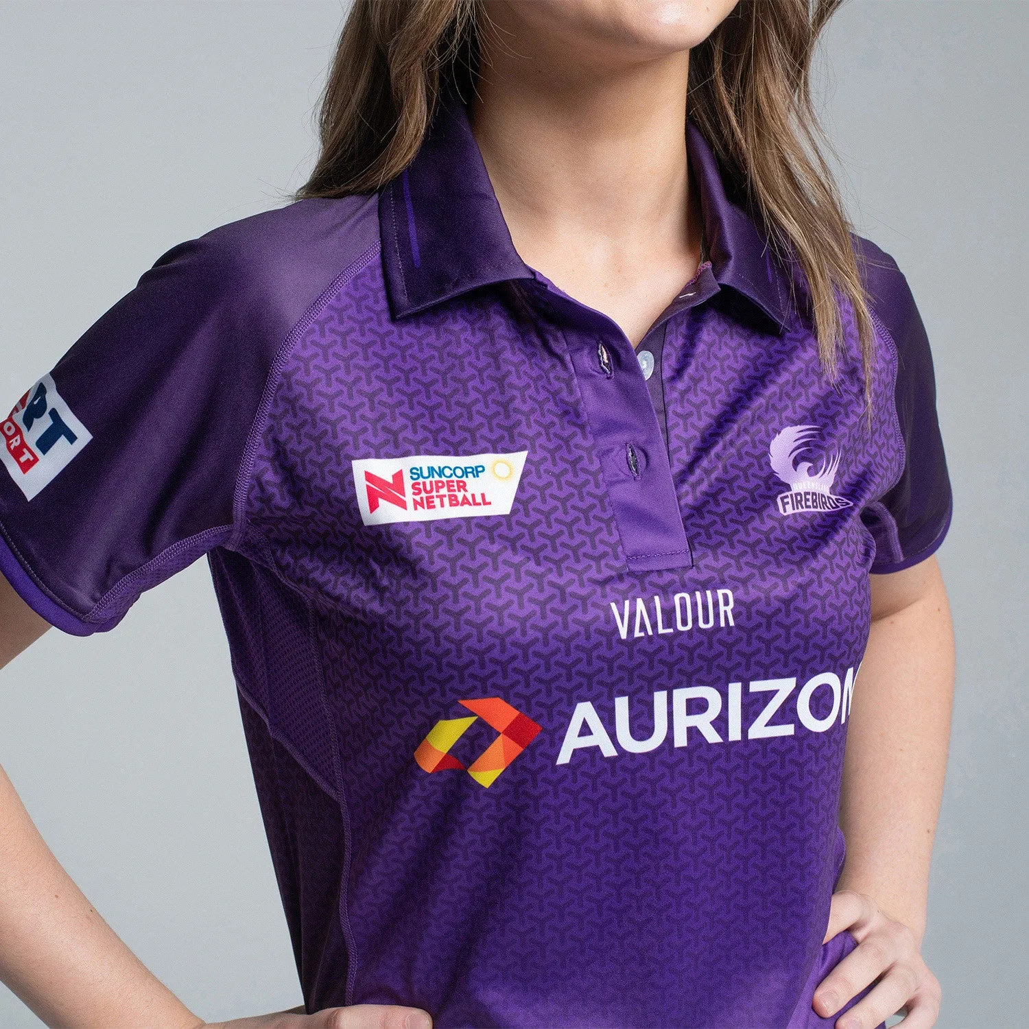 Queensland Firebirds Womens Replica Polo