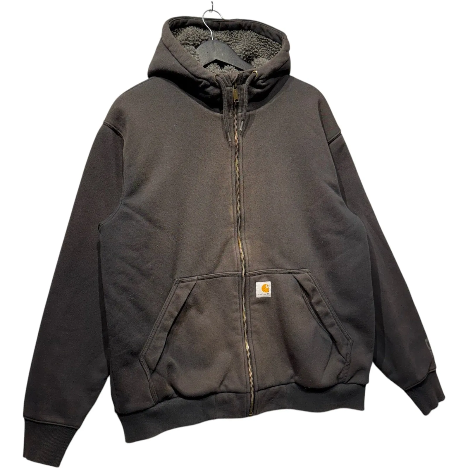 Vintage Carhartt Midweight Sherpa Lined Full-Zip Hoodie