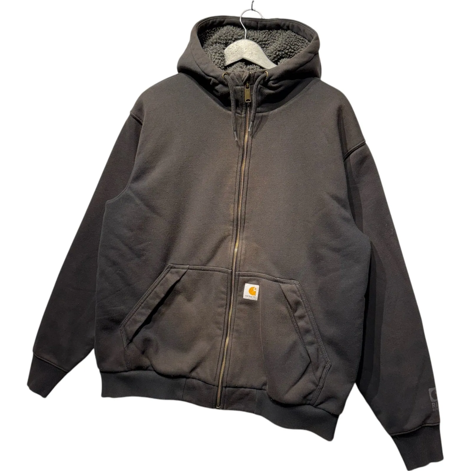 Vintage Carhartt Midweight Sherpa Lined Full-Zip Hoodie