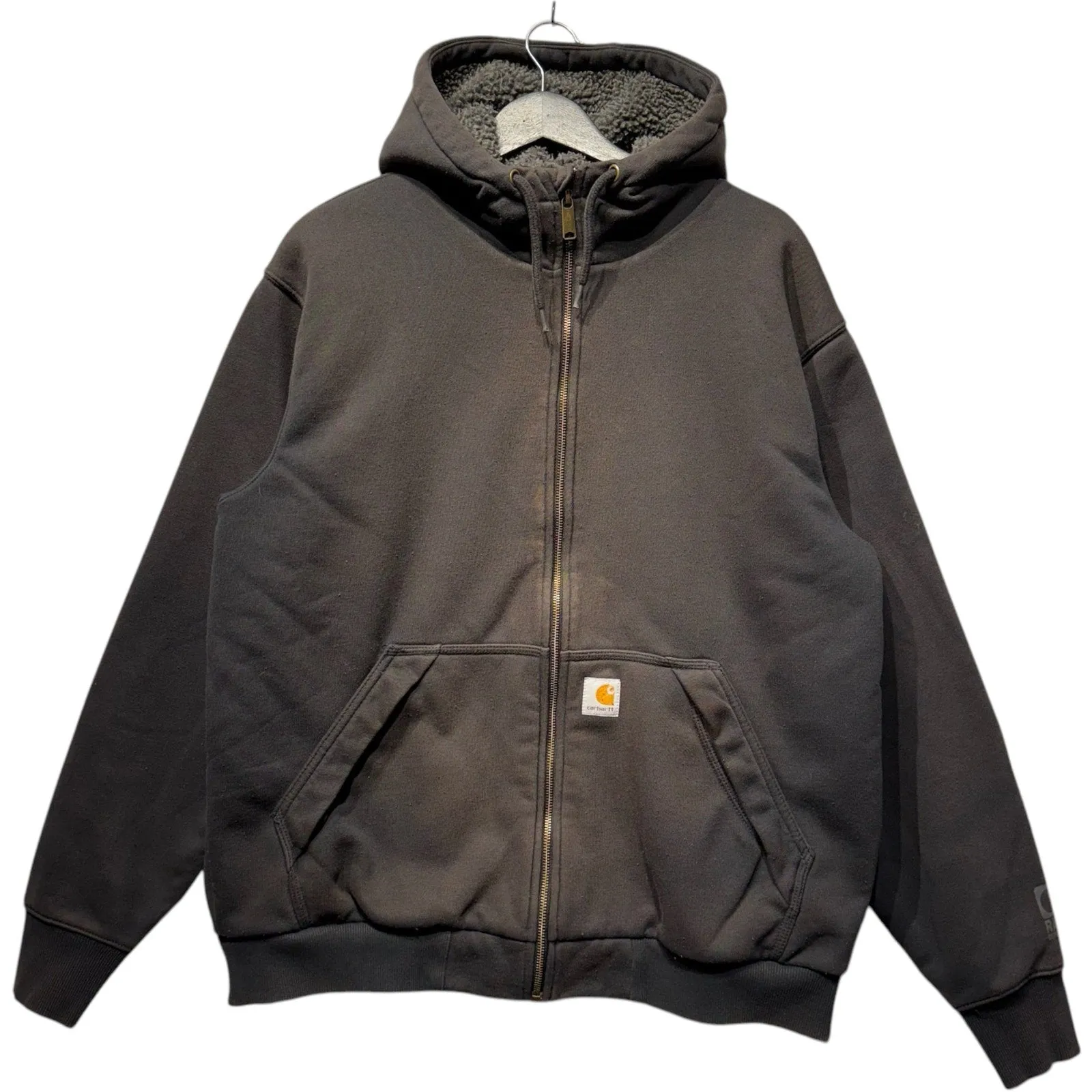 Vintage Carhartt Midweight Sherpa Lined Full-Zip Hoodie