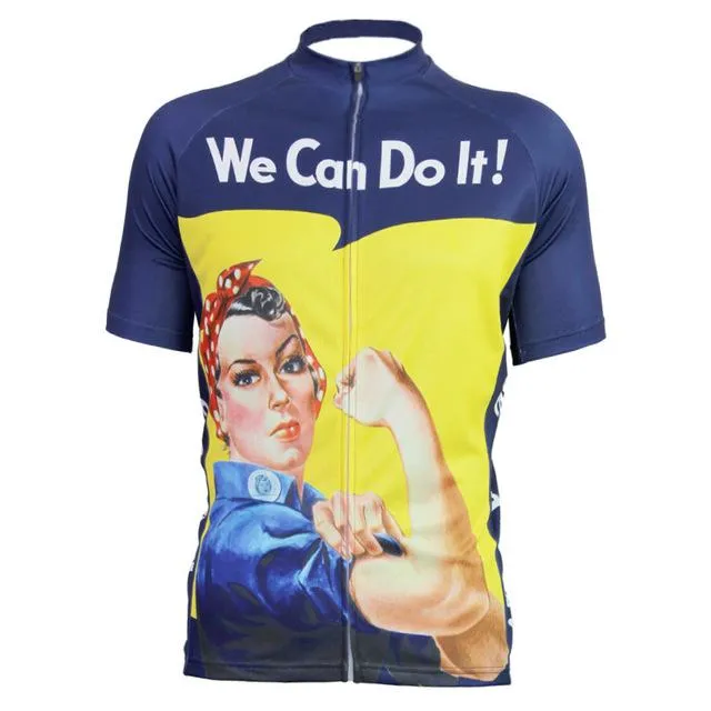 We Can Do It Breathable Cycling Women Jersey MTBShirts