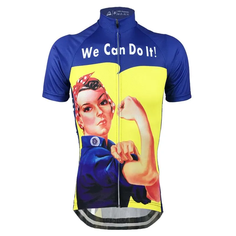 We Can Do It Breathable Cycling Women Jersey MTBShirts